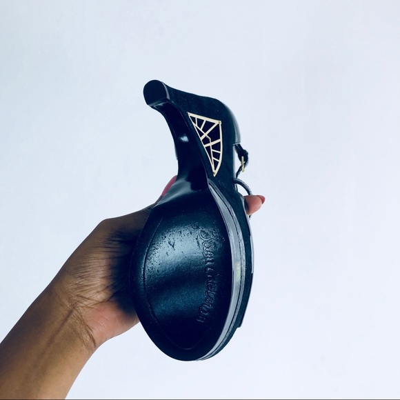 SAM EDELMAN platform patent leather heels - Picture 5 of 9